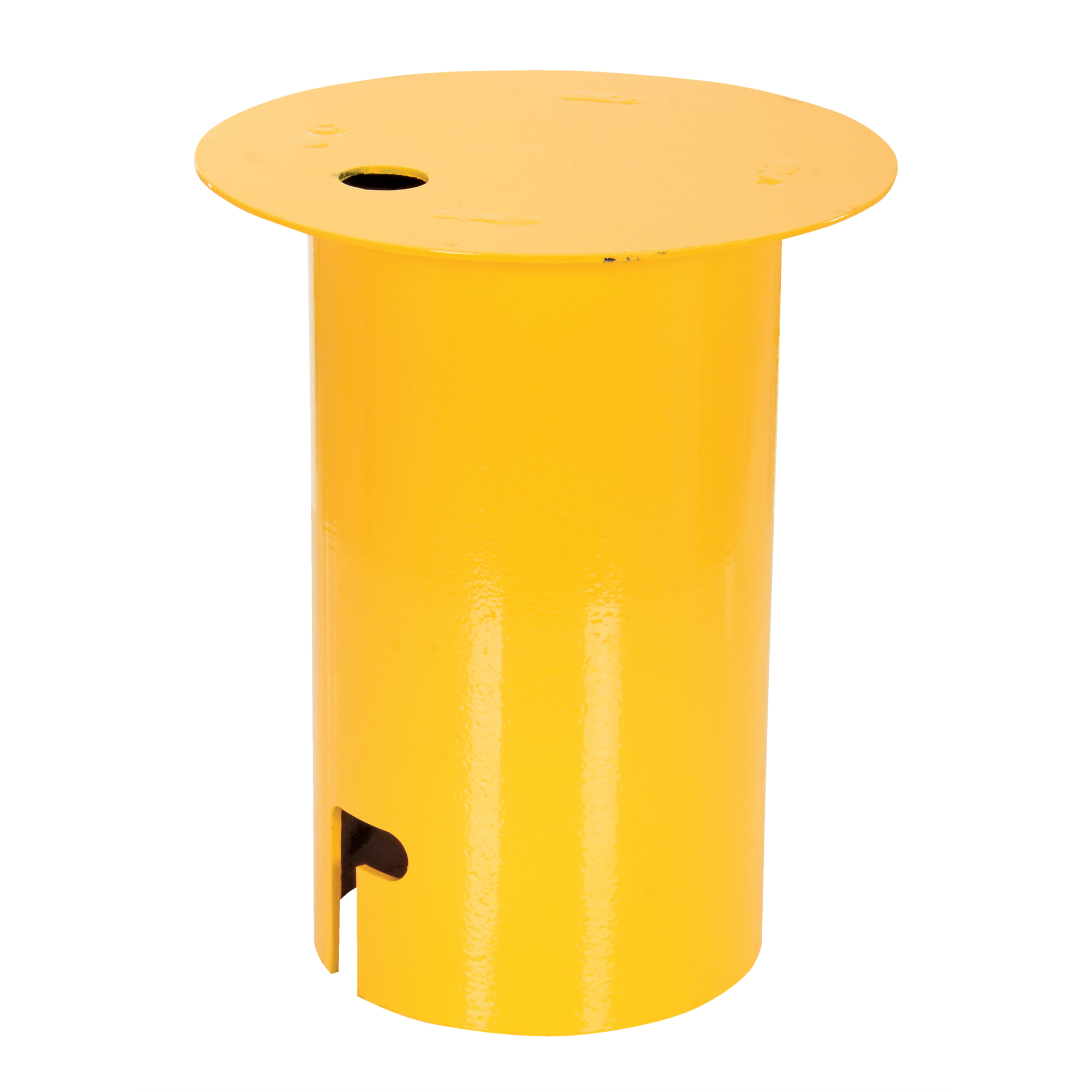 Vestil Optional Removable Bollard Sleeve Cover - 9.813in. Height, Yellow, Model# BOL-R-SLV-CV